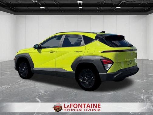 Yellow 2026 Hyundai KONA SEL Sport