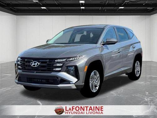Gray 2026 Hyundai TUCSON Hybrid Blue SE