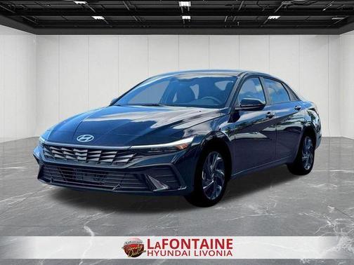 Black 2026 Hyundai ELANTRA HEV SEL Sport