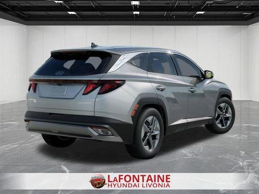 Shimmering Silver 2026 Hyundai TUCSON Hybrid SEL
