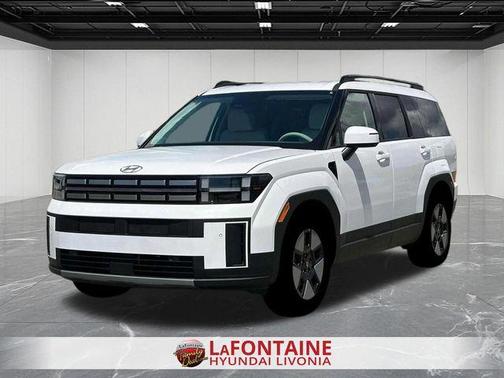 Scarlet Red 2026 Hyundai SANTA FE HEV SEL