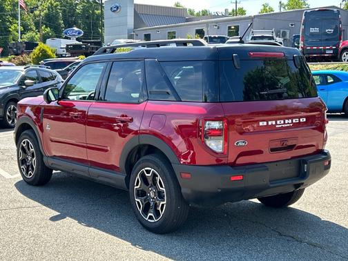 RUBY RED METALLIC TC 2025 Ford Bronco Sport OUTER BANKS