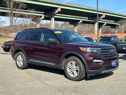 Red Metallic 2023 Ford Explorer XLT