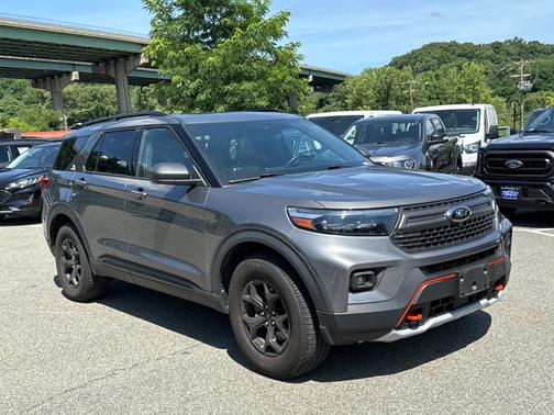 CARBONIZED GRAY METALLIC 2022 Ford Explorer TIMBERLINE
