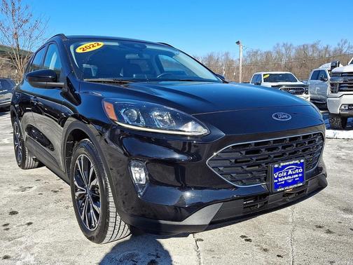 AGATE BLACK METALLIC 2022 Ford Escape SEL
