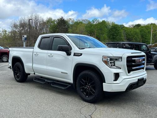 Summit White 2019 GMC Sierra 1500 Elevation
