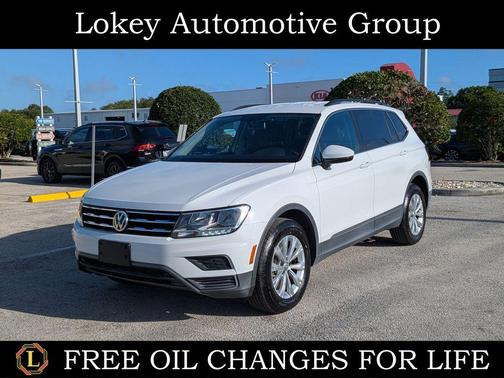 Pure White 2018 Volkswagen Tiguan 2.0T SE