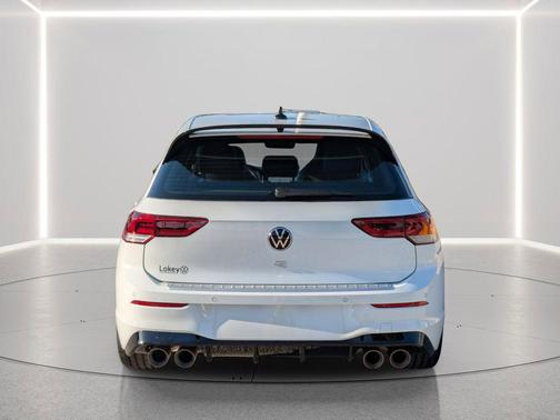 pure white 2026 Volkswagen Golf R 2.0T DSG