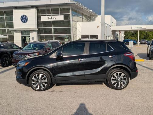 Ebony Twilight Metallic 2021 Buick Encore Preferred