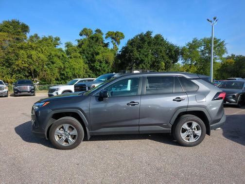 Gray 2025 Toyota RAV4 Hybrid LE