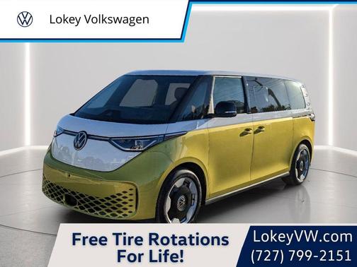 Pomelo Yellow 2025 Volkswagen ID. Buzz Pro S Plus