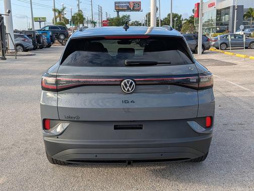 Pure Gray with Black Roof 2026 Volkswagen ID.4 AWD Pro S Plus