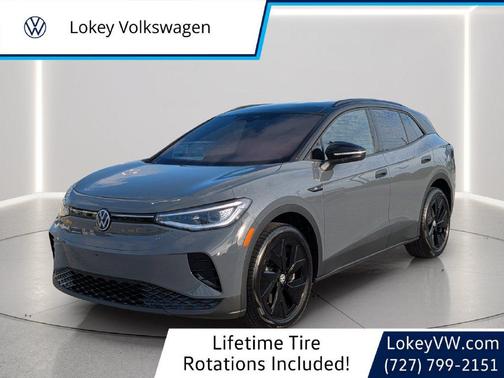 Pure Gray with Black Roof 2026 Volkswagen ID.4 AWD Pro S Plus