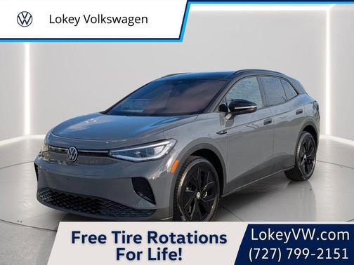 Pure Gray with Black Roof 2026 Volkswagen ID.4 AWD Pro S Plus
