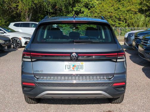Platinum Gray Metallic 2025 Volkswagen Taos 1.5T S