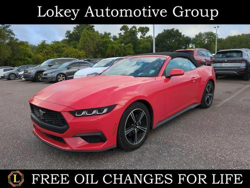 Race Red 2024 Ford Mustang EcoBoost