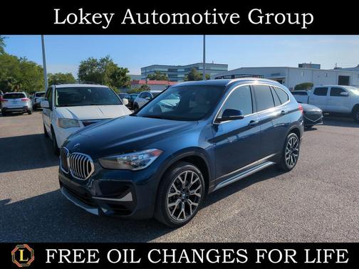 Phytonic Blue Metallic 2021 BMW X1 sDrive28i