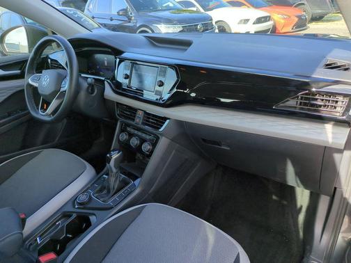 Platinum Gray Metallic 2024 Volkswagen Taos 1.5T S