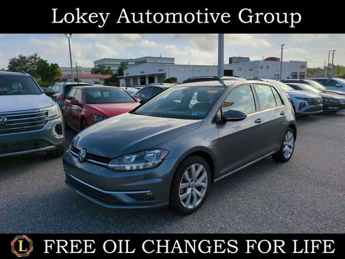 Platinum Gray Metallic 2019 Volkswagen Golf 1.4T SE