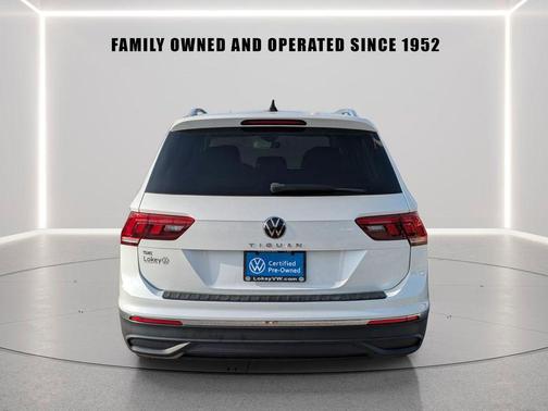 Opal White 2023 Volkswagen Tiguan 2.0T SE
