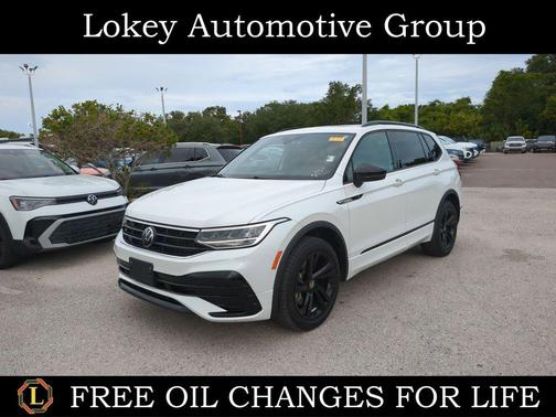 Opal White 2024 Volkswagen Tiguan 2.0T SE R-Line Black 4MOTION