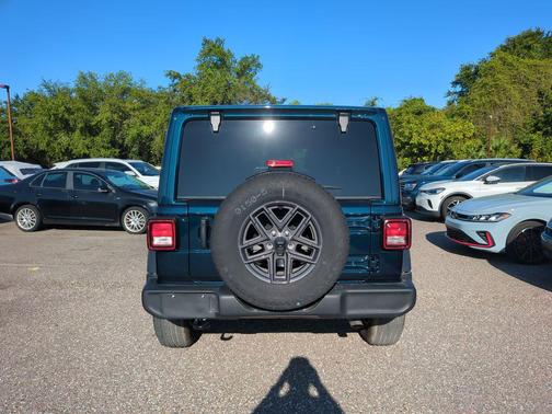 Fathom Blue Pearlcoat 2025 Jeep Wrangler Sport S