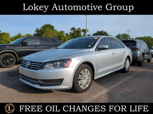 Reflex Silver Metallic 2015 Volkswagen Passat 1.8T S