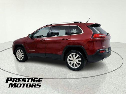 Deep Cherry Red Crystal Pearlcoat 2015 Jeep Cherokee Limited