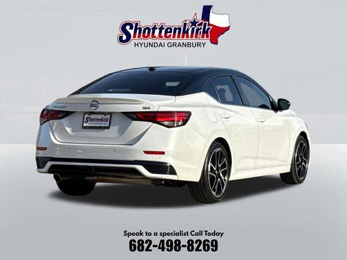 White 2024 Nissan Sentra SR