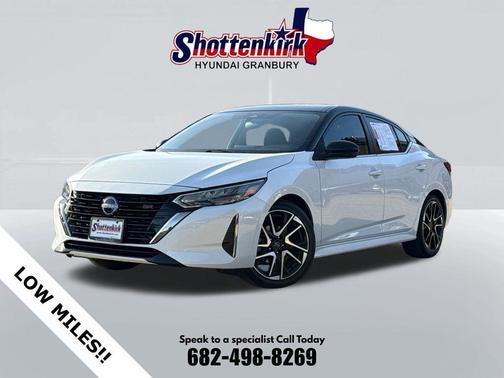 White 2024 Nissan Sentra SR