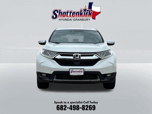 White 2019 Honda CR-V EX-L
