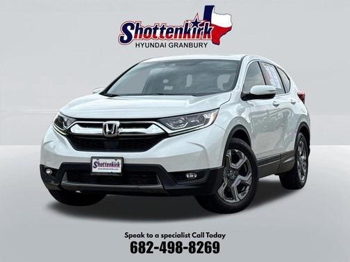 White 2019 Honda CR-V EX-L