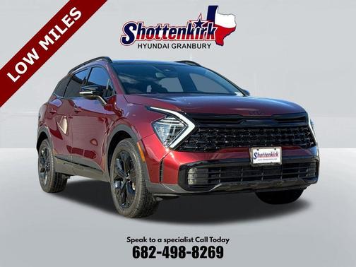 Red 2025 Kia Sportage X-Line