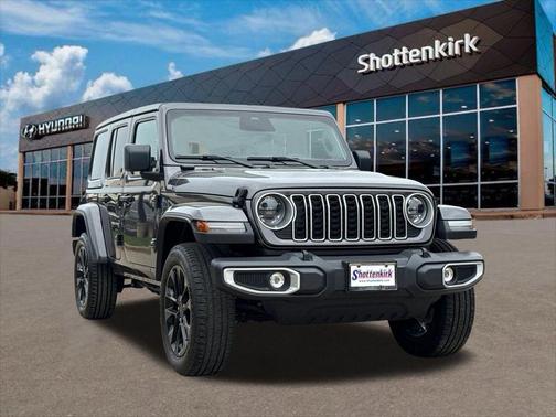 Granite Crystal Clearcoat Metallic 2025 Jeep Wrangler 4xe Sahara