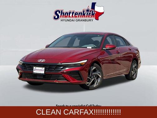 Red 2025 Hyundai ELANTRA SEL Convenience