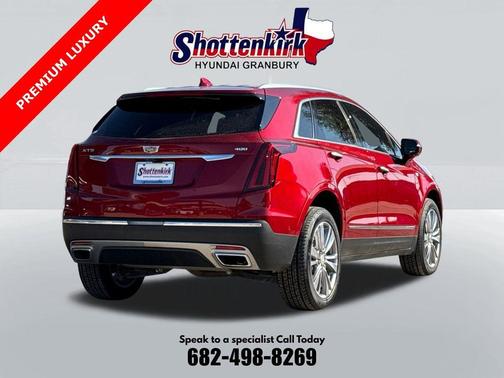 Radiant Red 2023 Cadillac XT5 Premium Luxury