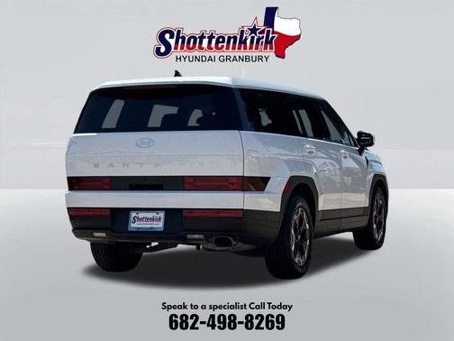 White 2024 Hyundai SANTA FE SE