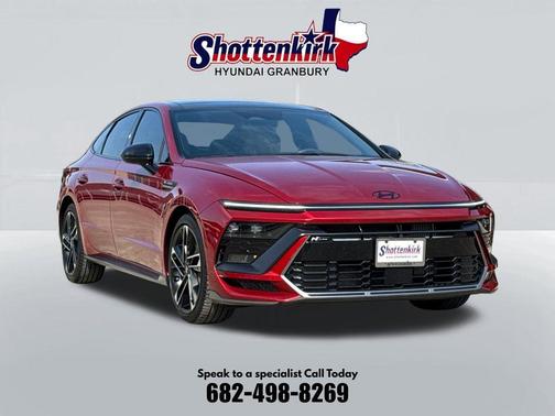 Red 2024 Hyundai SONATA N Line