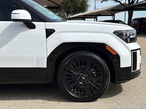 White 2026 Hyundai SANTA FE HEV Calligraphy