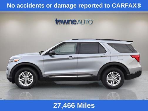Silver Metallic 2022 Ford Explorer XLT