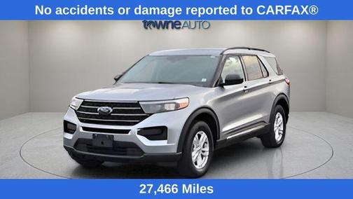 Silver Metallic 2022 Ford Explorer XLT