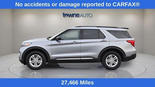 Silver Metallic 2022 Ford Explorer XLT