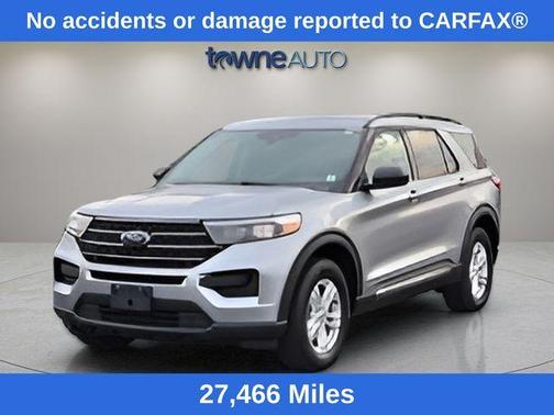 Silver Metallic 2022 Ford Explorer XLT