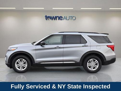 Silver Metallic 2022 Ford Explorer XLT