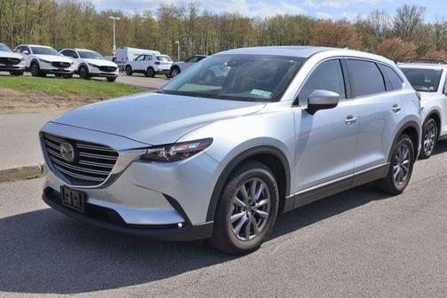 Sonic Silver Metallic 2023 Mazda CX-9 Touring