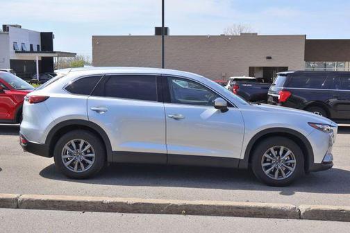 Sonic Silver Metallic 2023 Mazda CX-9 Touring