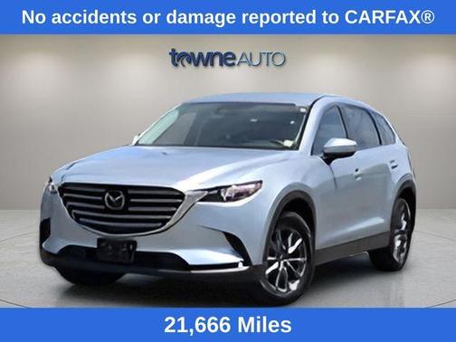 Sonic Silver Metallic 2023 Mazda CX-9 Touring