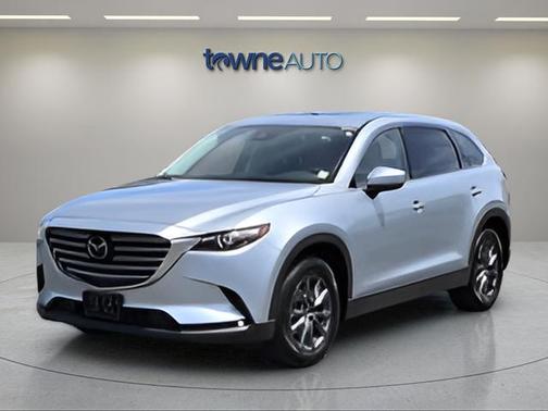Sonic Silver Metallic 2023 Mazda CX-9 Touring