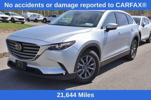 Sonic Silver Metallic 2023 Mazda CX-9 Touring