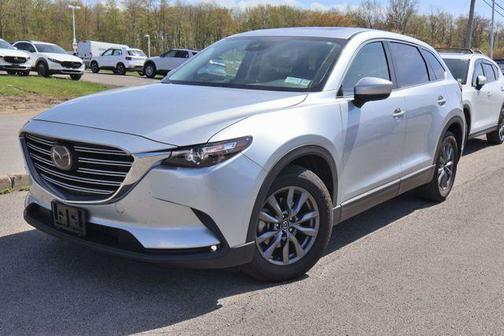 Sonic Silver Metallic 2023 Mazda CX-9 Touring